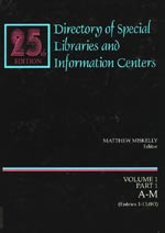 Directory of Special Libraries and Information Centres